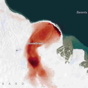 Επιστήμονες της NASA ανακάλυψαν μια «κόκκινη καρδιά» σε παγετώνα της Νορβηγίας (ΒΙΝΤΕΟ)