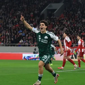 Ολυμπιακός – Παναθηναϊκός 0-1: Ο Ταμπόρδα «υπέγραψε» το διπλό στο ντέρμπι του «Καραϊσκάκης»