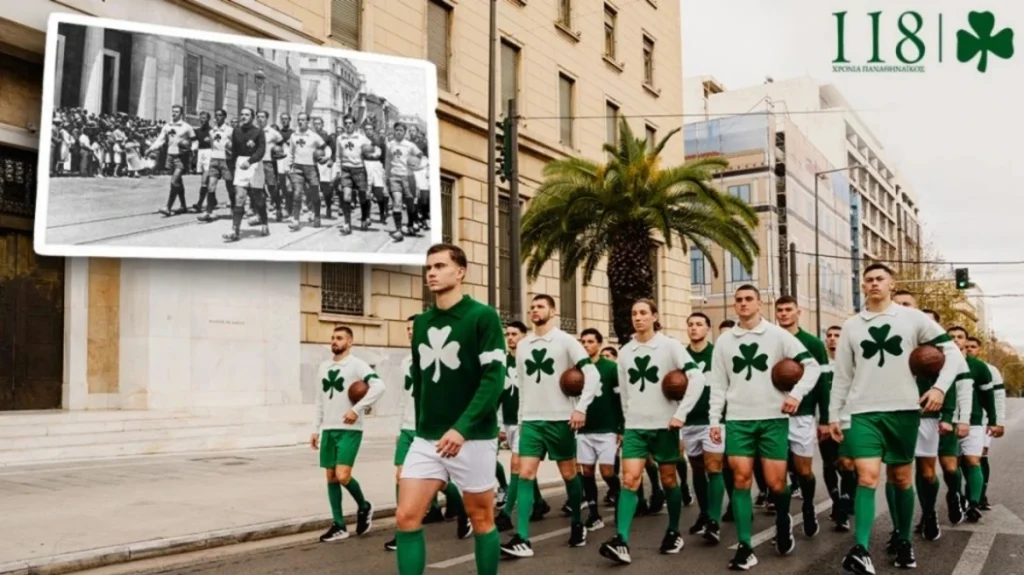 Ανατριχιαστικό βίντεο για τα γενέθλια του Παναθηναϊκού: Η Κ19 αναπαράστησε την παρέλαση στην Πανεπιστημίου