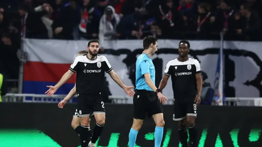 ΠΑΟΚ: Επιστολή διαμαρτυρίας στην UEFA για τη διαιτησία του αγώνα με τη Λιόν