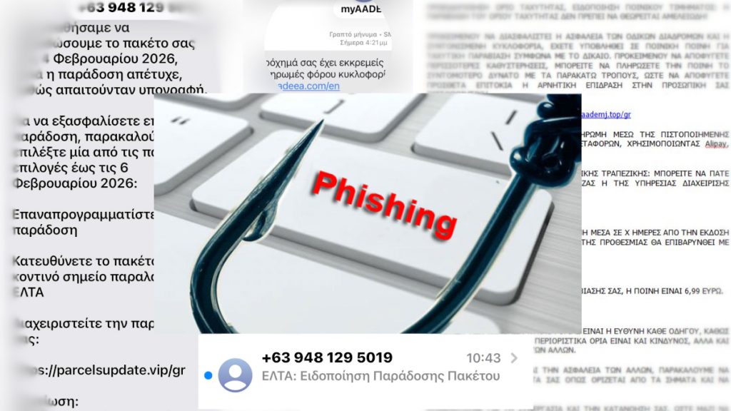 Προσοχή! Μπαράζ μηνυμάτων από απατεώνες με κάθε πιθανό σενάριο