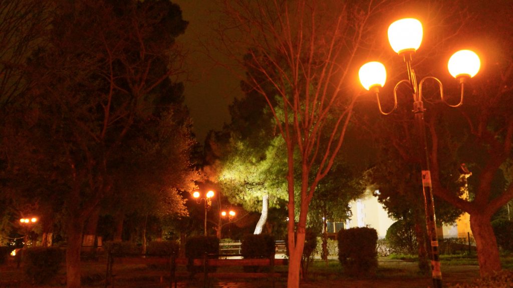 Προβληματικός ο φωτισμός στο Πάρκο του Αγίου Λουκά