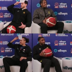 Allwyn Final 8: Οι παίκτες των πρώτων προημιτελικών περιγράφουν συμπαίκτες τους σε 24 δευτερόλεπτα (ΒΙΝΤΕΟ)