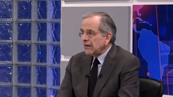 Αντώνης Σαμαράς: Το χάος είναι ο Μητσοτάκης γιατί δημιούργησε συνθήκες πολιτική αναρχίας