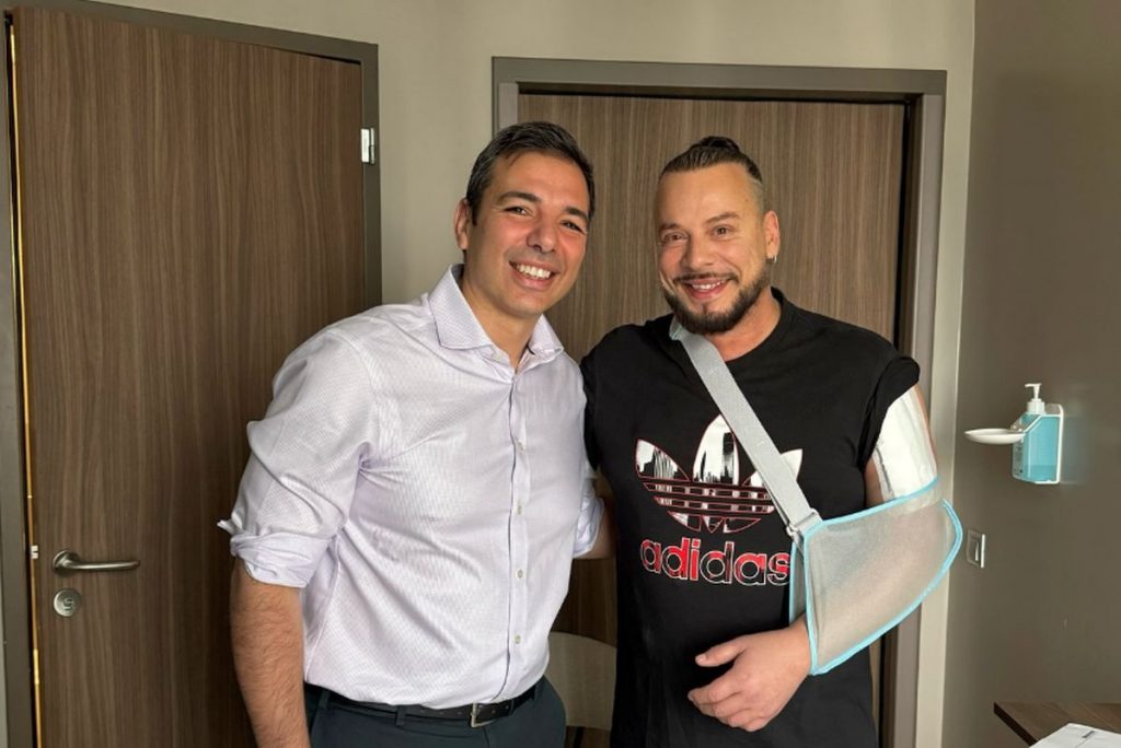 Χρήστος Δάντης: Με χειρούργησαν και μου «έδωσαν» πίσω το χέρι μου – Η πρώτη ανάρτηση από το νοσοκομείο