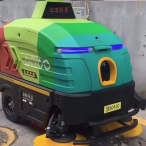 Η καθαριότητα σε άλλο επίπεδο: Αυτόματες ρομποτικές σκούπες κατακτούν τους δρόμους της Κίνας