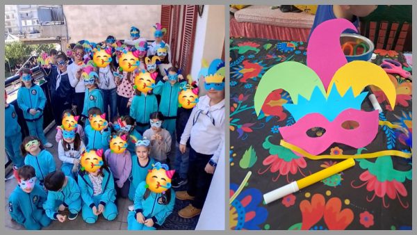 Λαμία: Εργαστήρι κατασκευής αποκριάτικης μάσκας από το Σώμα Ελληνικού Οδηγισμού