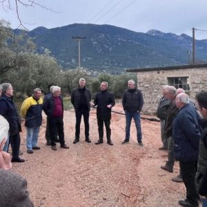 Επίσκεψη Σταϊκούρα σε έργα που ολοκληρώθηκαν ή υλοποιούνται σε Κοινότητες της Λαμίας