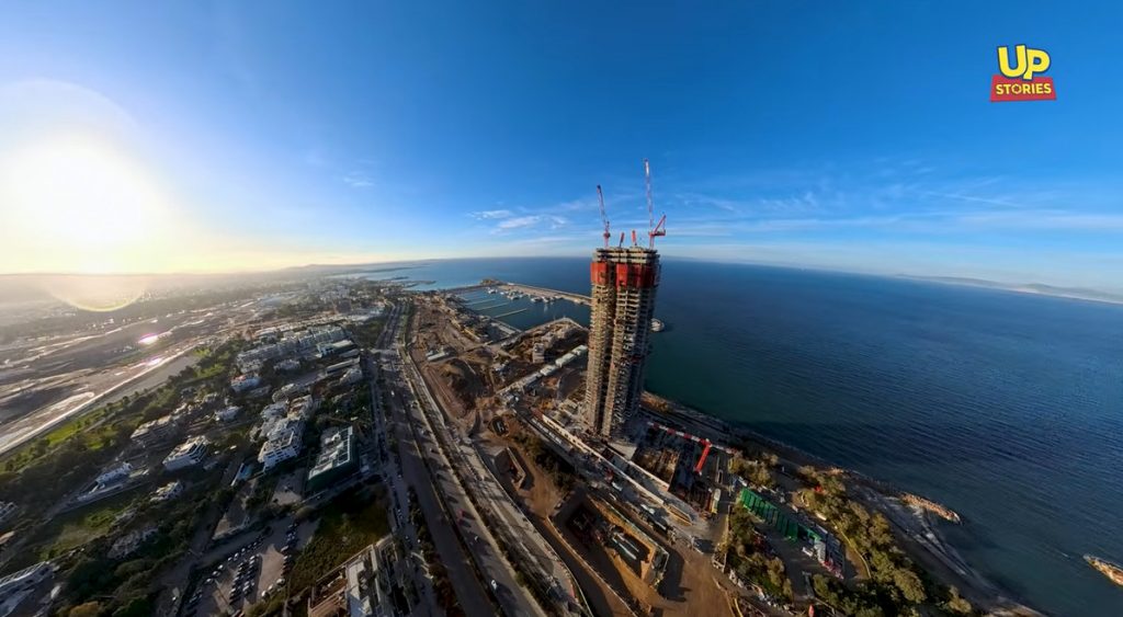 Riviera Tower: Ξεκίνησε η αντίστροφη μέτρηση καθώς απομένουν μόλις 10 όροφοι πριν την ολοκλήρωση - ΒΙΝΤΕΟ