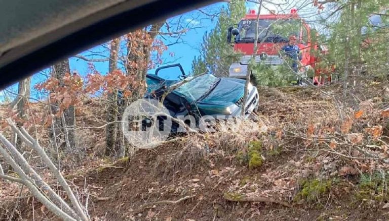 Τραγωδία στην Καστοριά: Νεκρός οδηγός έπειτα από ανατροπή αυτοκινήτου