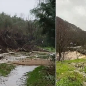 Η κακοκαιρία πλήττει τη Βόρεια Ελλάδα – Ξάνθη και Δράμα πλημμύρισαν, «φούσκωσαν» οι ποταμοί