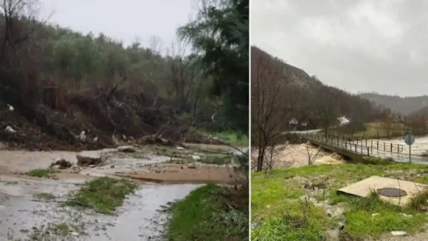 Η κακοκαιρία πλήττει τη Βόρεια Ελλάδα – Ξάνθη και Δράμα πλημμύρισαν, «φούσκωσαν» οι ποταμοί