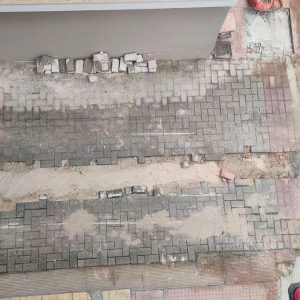 Προβλήματα σε δρόμους της Λαμίας από τις εργασίες για τη διέλευση οπτικών ινών