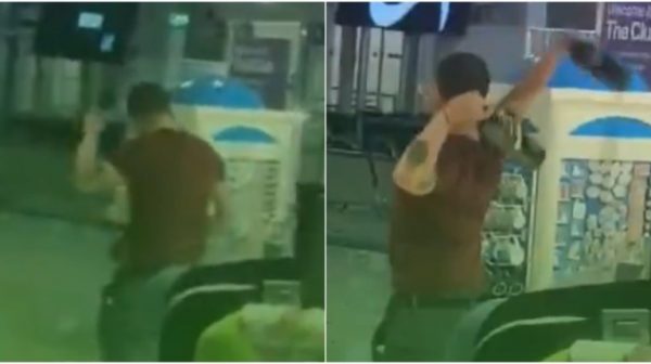 Βίντεο-σοκ από το "Ελ. Βενιζέλος": Άνδρας σε αμόκ πετούσε και έσπαγε μπουκάλια - Διέλυσε κατάστημα duty free