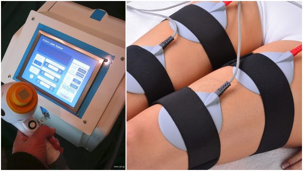 Πωλούνται συσκευή αδυνατίσματος και επαγγελματικά λέιζερ αποτρίχωσης