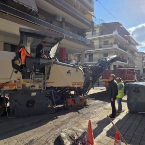 Στο φουλ οι μηχανές από τις Τεχνικές Υπηρεσίες του Δήμου Λαμιέων με 365 παρεμβάσεις τον περασμένο μήνα