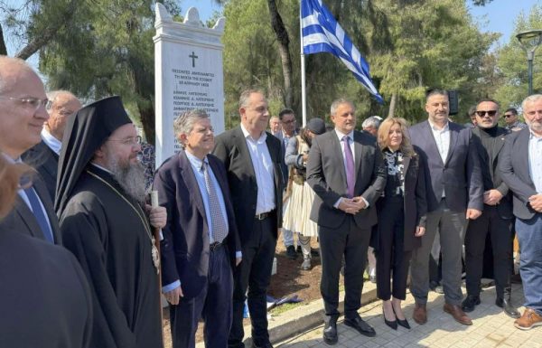 Στο Μεσολόγγι ο Πανουργιάς Παπαϊωάννου για τα αποκαλυπτήρια μνημείου των πεσόντων Αμπλιανιτών