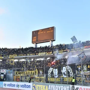 Η ΑΕΚ τιμωρήθηκε με πρόστιμο 18.000 ευρώ για το παιχνίδι με το Βόλο στο Πανθεσσαλικό