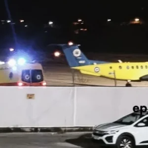 Επείγουσα αεροδιακομιδή 53χρονου από τη Ζάκυνθο στα Γιάννενα μετά από σοβαρό τροχαίο με σχολικό