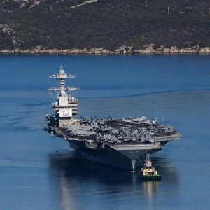 Στη Σούδα ξανά το αεροπλανοφόρο Gerald R. Ford για ανεφοδιασμό