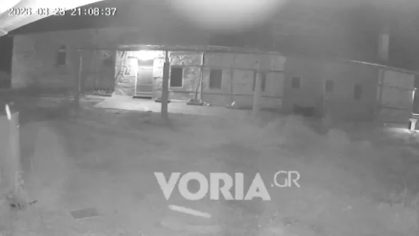 Σεισμός στο Άγιο Όρος: Η στιγμή που τα 4,9 ρίχτερ «χτυπούν» τις Καρυές