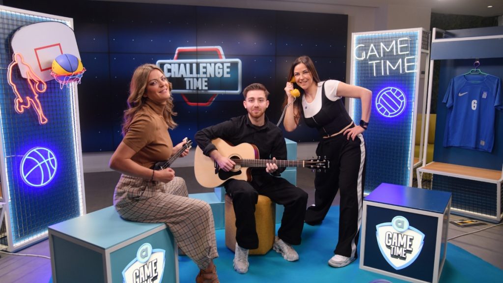 Η Χρύσπα κάνει show στο Allwyn Game Time με μπαγλαμά και νότες