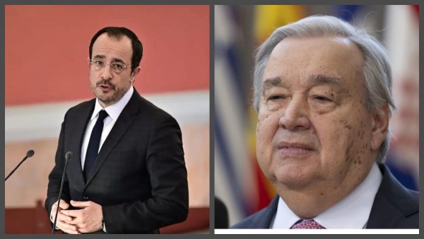 Συνάντηση Χριστοδουλίδη - Γκουτέρες στις Βρυξέλλες με στόχο την ανακίνηση του Κυπριακού με άμεσες διαπραγματεύσεις