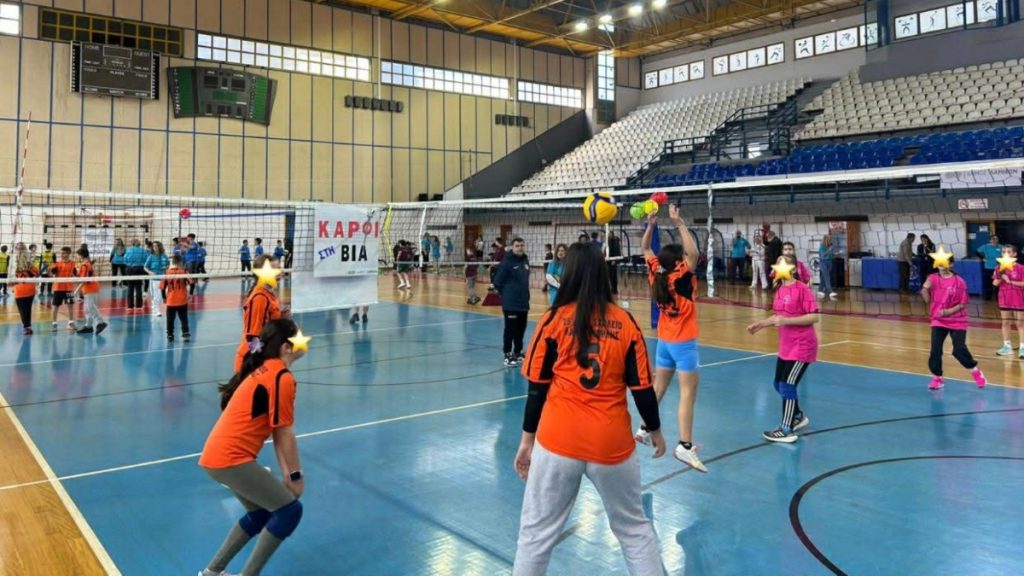 Δήμος Λαμιέων: Οι μαθητές έστειλαν ηχηρό μήνυμα κατά της βίας μέσω του αθλητισμού (ΦΩΤΟ)