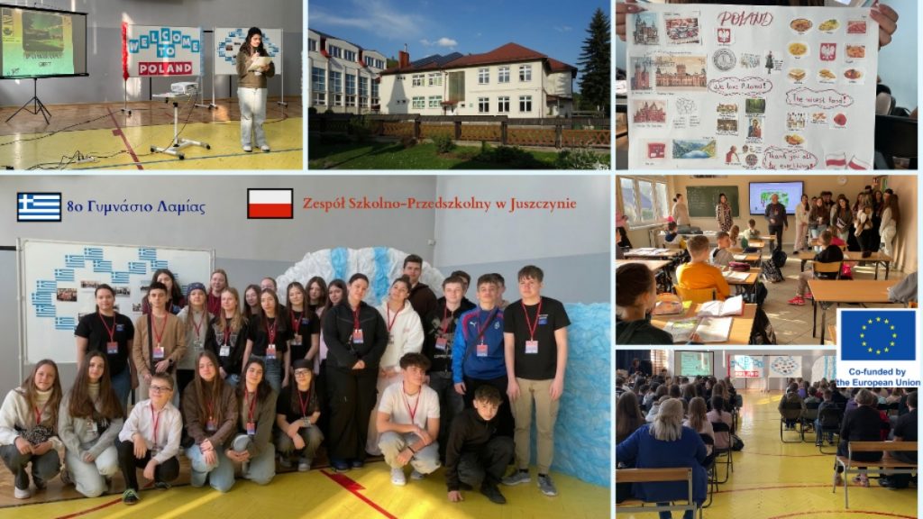 Εκπαιδευτικό ταξίδι του 8ου Γυμνασίου Λαμίας στην Πολωνία στο πλαίσιο του προγράμματος Erasmus+