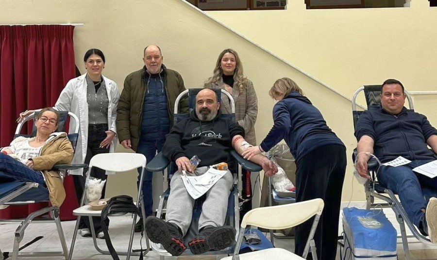 Πραγματοποιήθηκε η 24η εθελοντική αιμοδοσία της Δημοτικής Κοινότητας Αμφίκλειας