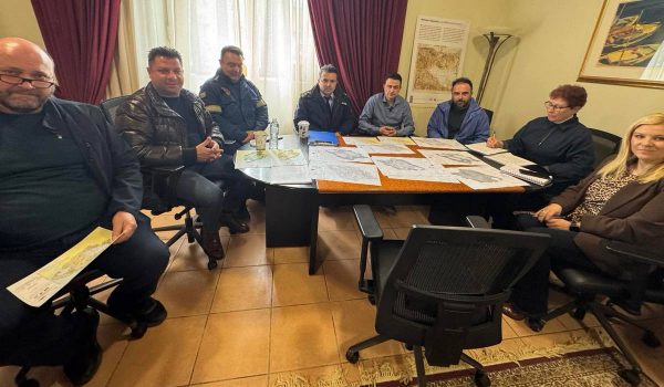 1η Συντονιστική Συνάντηση για το Ειδικό Σχέδιο Προληπτικής Απομάκρυνσης Πολιτών στον Δήμο Δομοκού