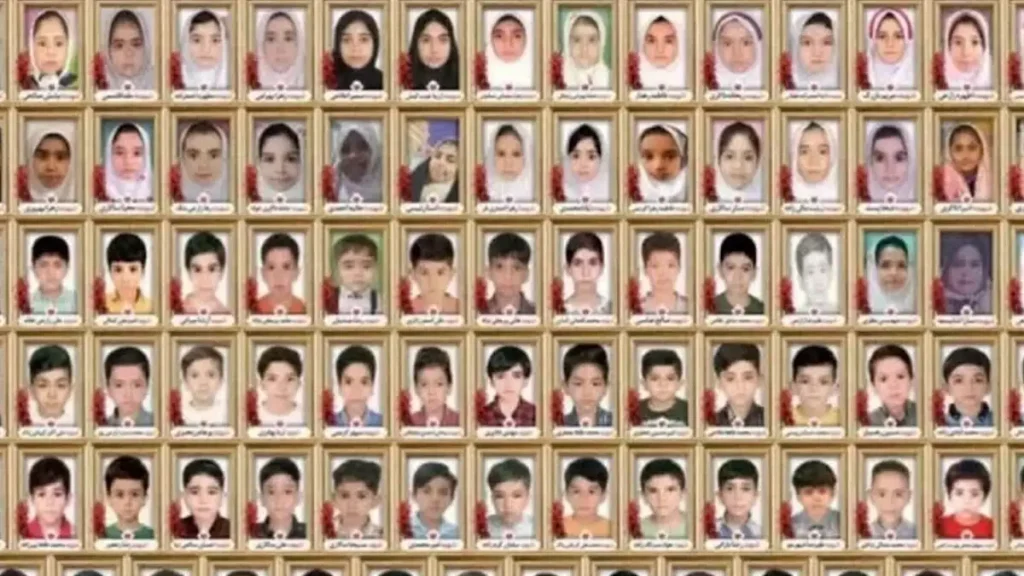 Το Ιράν δημοσίευσε τις φωτογραφίες των 168 παιδιών που σκοτώθηκαν στον βομβαρδισμό του σχολείου τους