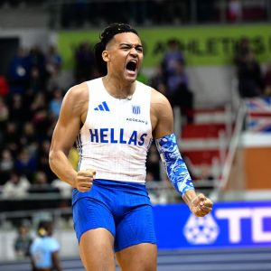 Ο Εμμανουήλ Καραλής με άλμα στα 6,05 μέτρα κατέκτησε το ασημένιο μετάλλιο στο παγκόσμιο πρωτάθλημα κλειστού στίβου