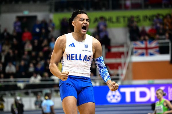 Ο Εμμανουήλ Καραλής με άλμα στα 6,05 μέτρα κατέκτησε το ασημένιο μετάλλιο στο παγκόσμιο πρωτάθλημα κλειστού στίβου