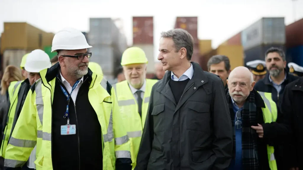 Κυριάκος Μητσοτάκης: Το λιμάνι της Θεσσαλονίκης θα μετατραπεί σε πλήρη διαμετακομιστικό κόμβο