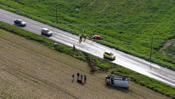 Λάρισα: Θανατηφόρο τροχαίο έξω από τη Νίκαια – Νεκρός 95χρονος