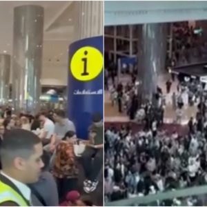 Εγκλωβισμένοι επιβάτες στο αεροδρόμιο του Ντουμπάι μετά την αναστολή πτήσεων - Δείτε βίντεο