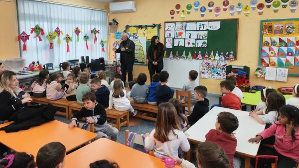 Ο Όμιλος Φίλων Δάσους στο 2ο Νηπιαγωγείο Στυλίδας (ΦΩΤΟ)