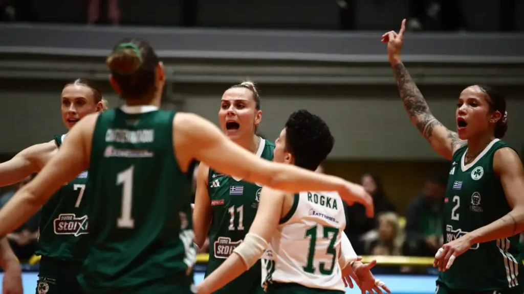 Παναθηναϊκός: Σύσσωμο το «τριφύλλι» στο πλευρό της ομάδας βόλεϊ γυναικών πριν τον πρώτο τελικό του Challenge Cup