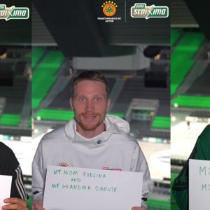 Σλούκας, Όσμαν και Γκριγκόνις λένε «ευχαριστώ» στις γυναίκες που τους εμπνέουν καθημερινά (ΒΙΝΤΕΟ)