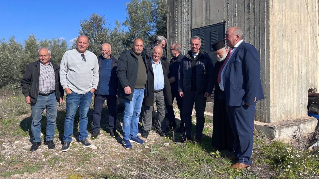 Σε έργα στον Δήμο Μακρακώμης ο Χρήστος Σταϊκούρας