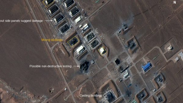 Ιράν: Εκτεταμένες ζημιές σε εγκαταστάσεις παραγωγής πυραύλων από επιδρομές του Ισραήλ δείχνουν δορυφορικές εικόνες