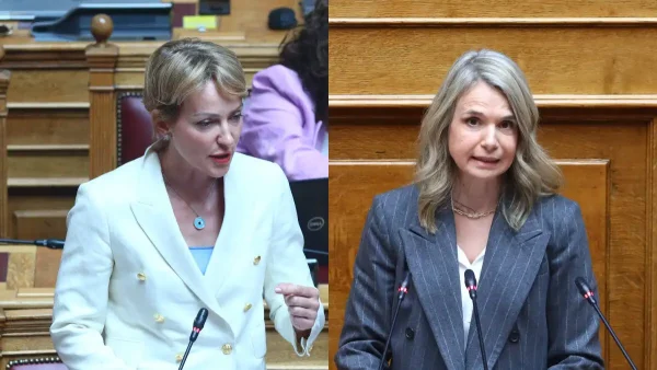Beef Σδούκου – Αποστολάκη για τους «πελάτες της Δεξιάς»: «Κατάντημα», «Κοινωνικά απομονωμένη η κυβέρνηση»