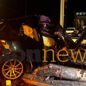 Σέρρες: Ένας τραυματίας σε κρίσιμη κατάσταση μετά από σφοδρό τροχαίο