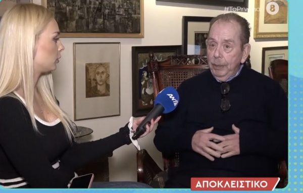 Ηλίας Μαμαλάκης για την περιπέτεια υγείας του: «Δυνάμωσα, πήρα κάποια κιλά που είχα χάσει, είχα γίνει ανορεκτικός»