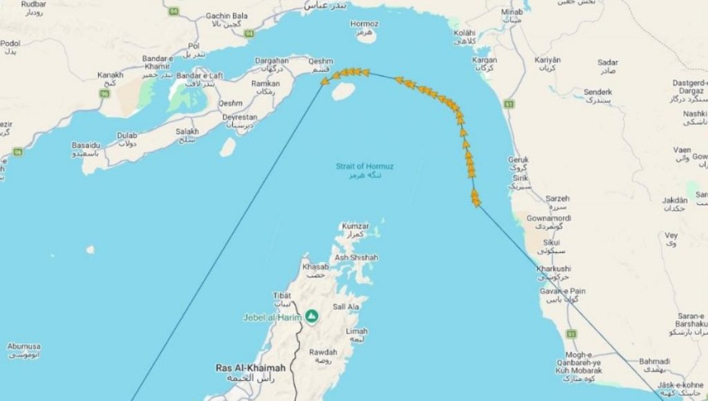 Ελληνόκτητο το πρώτο φορτηγό πλοίο που πέρασε τα Στενά του Ορμούζ από τις 2 Μαρτίου