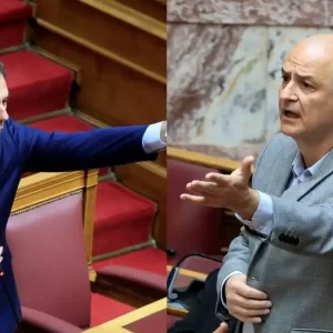 Καβγάς Χάρη Θεοχάρη – Αλέξανδρου Καζαμία στη Βουλή: «Γιατί γίνατε βουλευτής του ελληνικού Κοινοβουλίου;» – «Ντροπή σας»