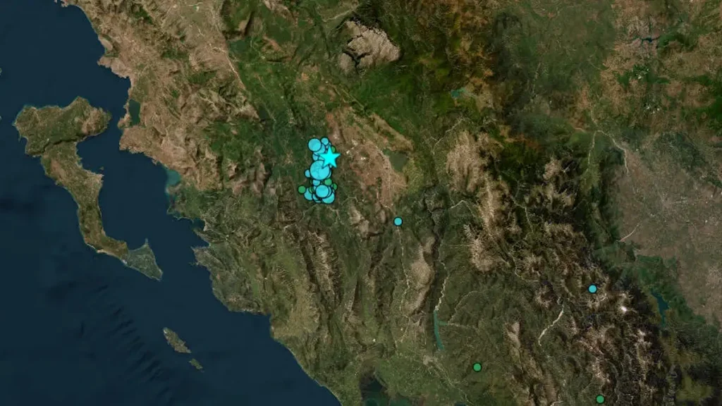 Σεισμός 3,1 Ρίχτερ στη Θεσπρωτία - Κοντά στη Λεπτοκαρυά το επίκεντρο