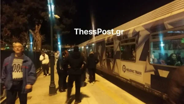 Αποκαταστάθηκε ύστερα από δύο ώρες η βλάβη στο τρένο που εκτελεί το δρομολόγιο Αθήνα- Θεσσαλονίκη