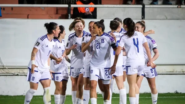 Νησιά Φερόε – Ελλάδα 2-3: Η Εθνική Γυναικών έκανε το 3/3 στα προκριματικά του Μουντιάλ και αγκάλιασε την πρόκριση και την άνοδο στη League B